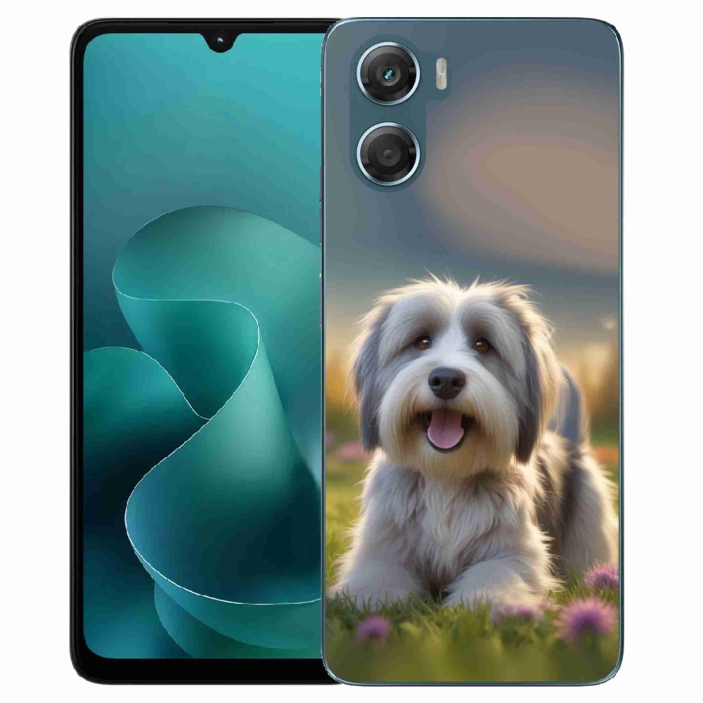 Zselés borítás mmCase a Motorola G06/G06 Power készülékhez - aranyos havannai kutya