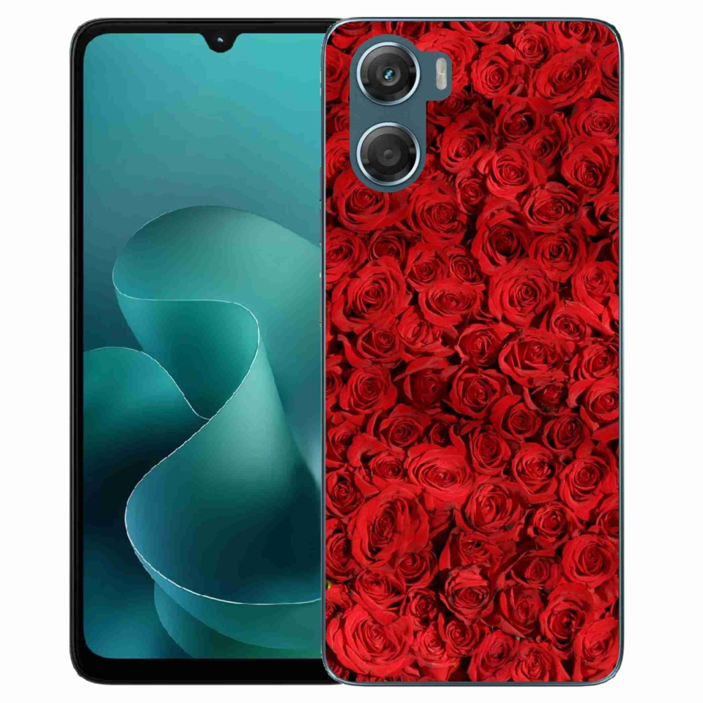 Zselés borítás mmCase a Motorola G06/G06 Power készülékhez - rózsaszínű