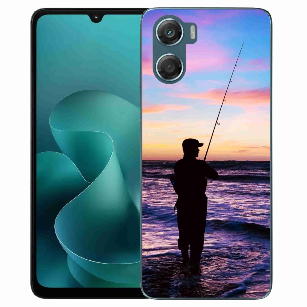 Zselés borítás mmCase a Motorola G06/G06 Power készülékhez - halászat 1
