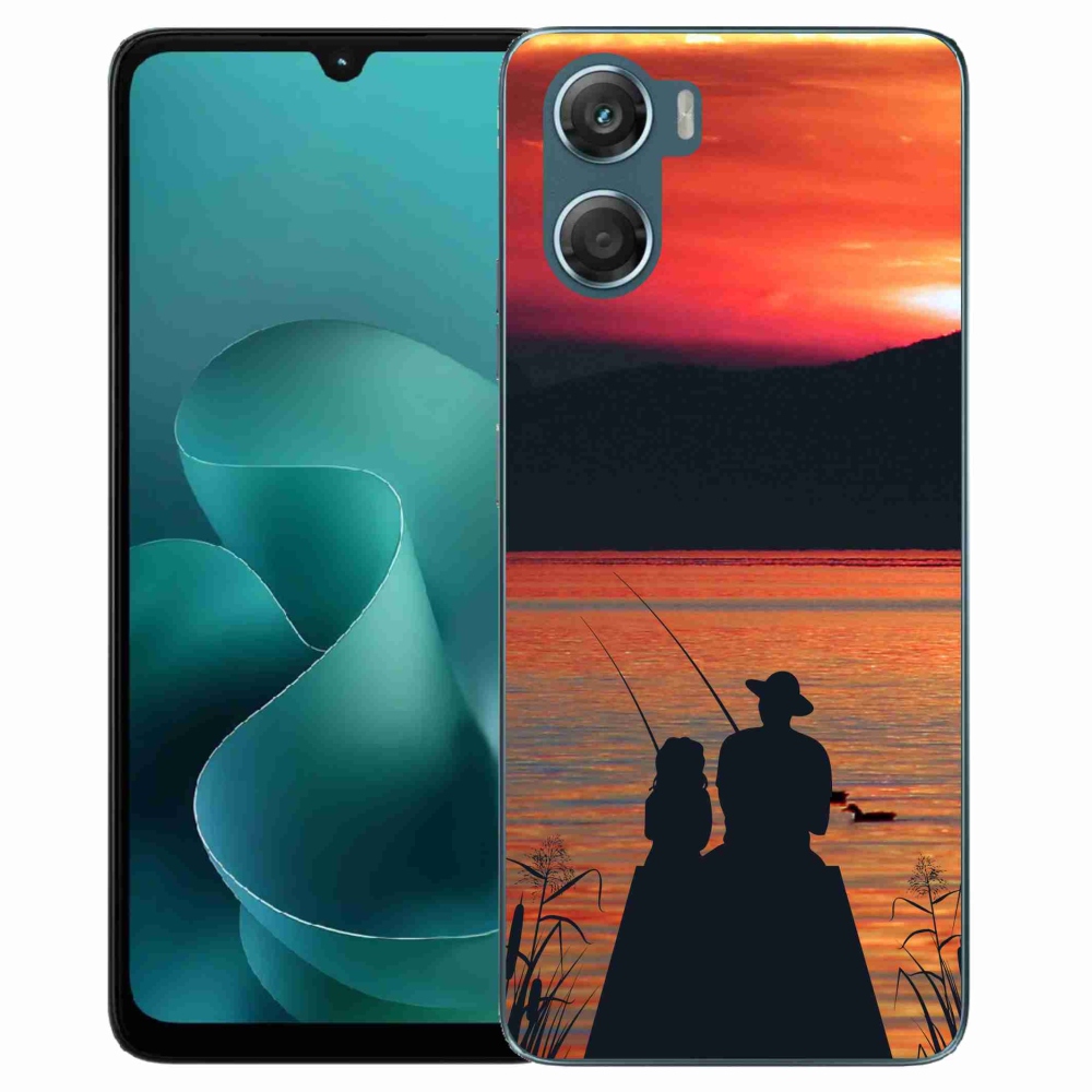 Zselés borítás mmCase a Motorola G06/G06 Power számára - halászat 3