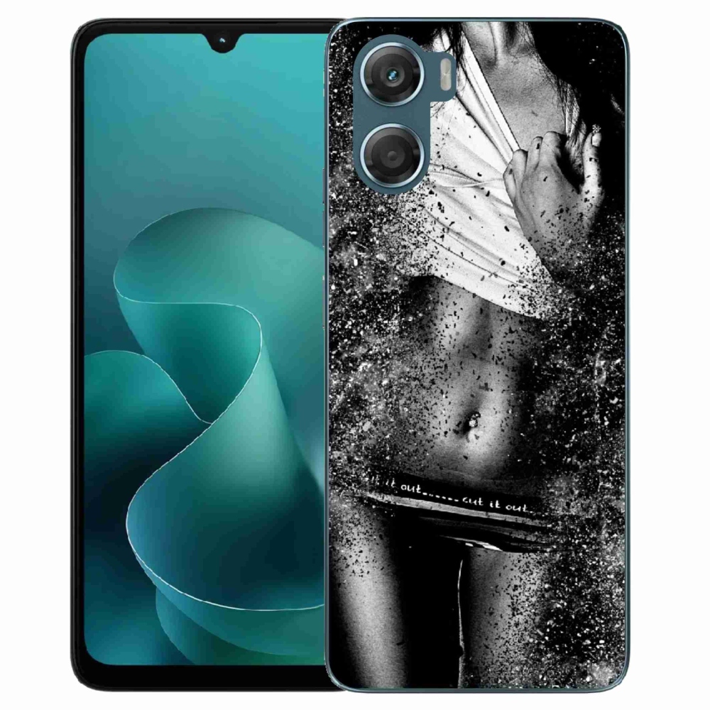 Zselés borítás mmCase a Motorola G06/G06 Power készülékhez - szexi nő 1