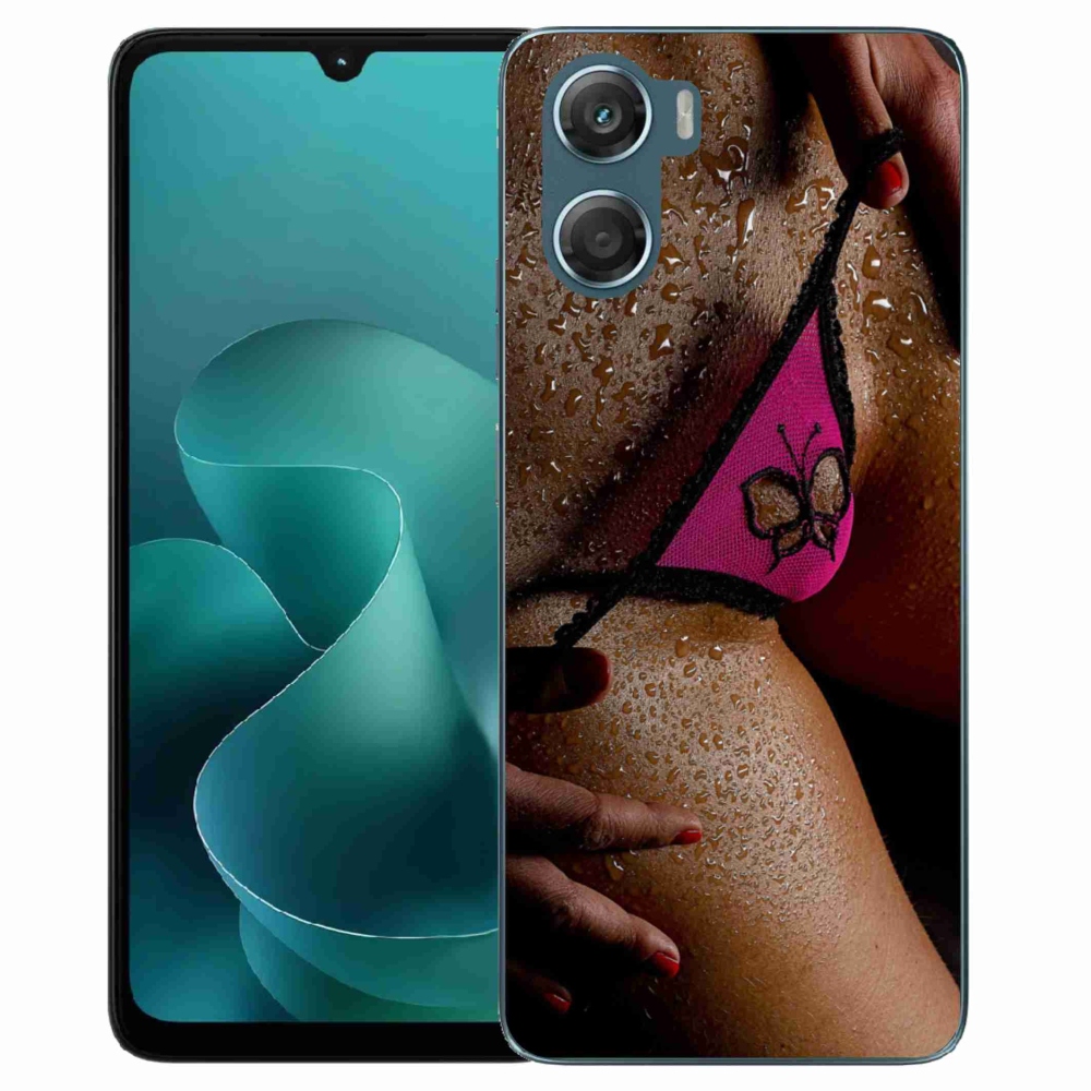 Zselés borítás mmCase a Motorola G06/G06 Power készülékhez - szexi nő