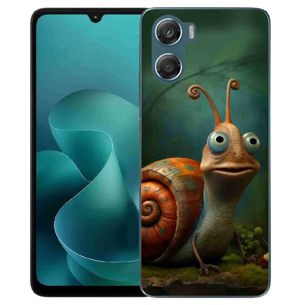 Zselés borítás mmCase a Motorola G06/G06 Power készülékhez - csiga