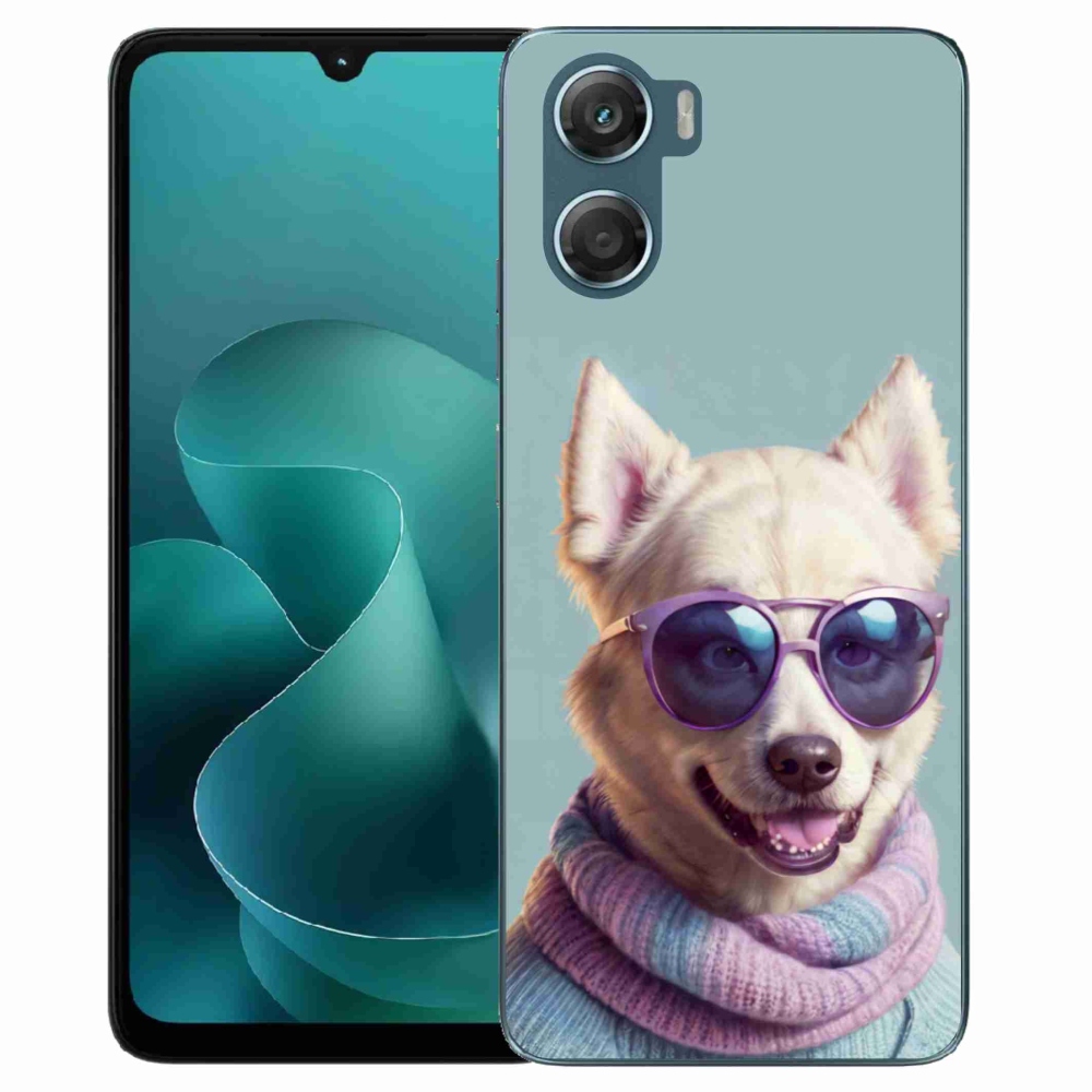 Zselés borítás mmCase a Motorola G06/G06 Power készülékhez - elegáns német felső rész