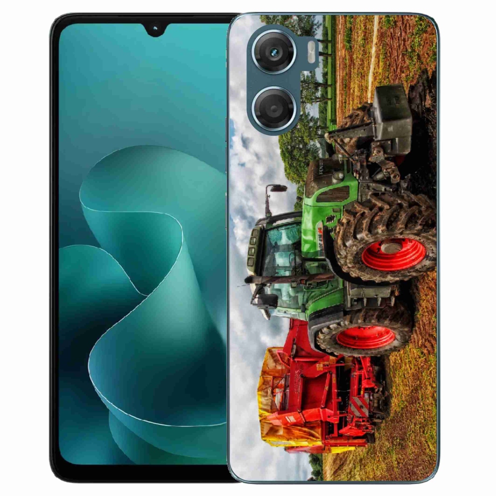 Zselés borítás mmCase a Motorola G06/G06 Power készülékhez - traktor 4