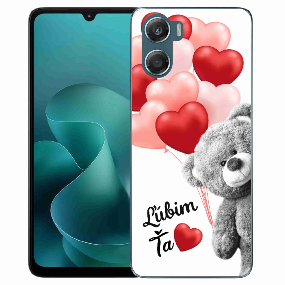 Zselés borítás mmCase a Motorola G06/G06 Power készülékhez - I love you en