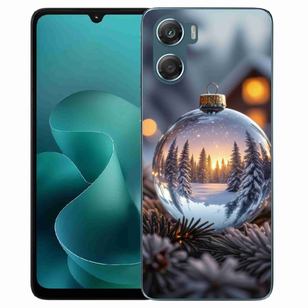 Zselés borítás mmCase a Motorola G06/G06 Power készülékhez - karácsonyi dekoráció