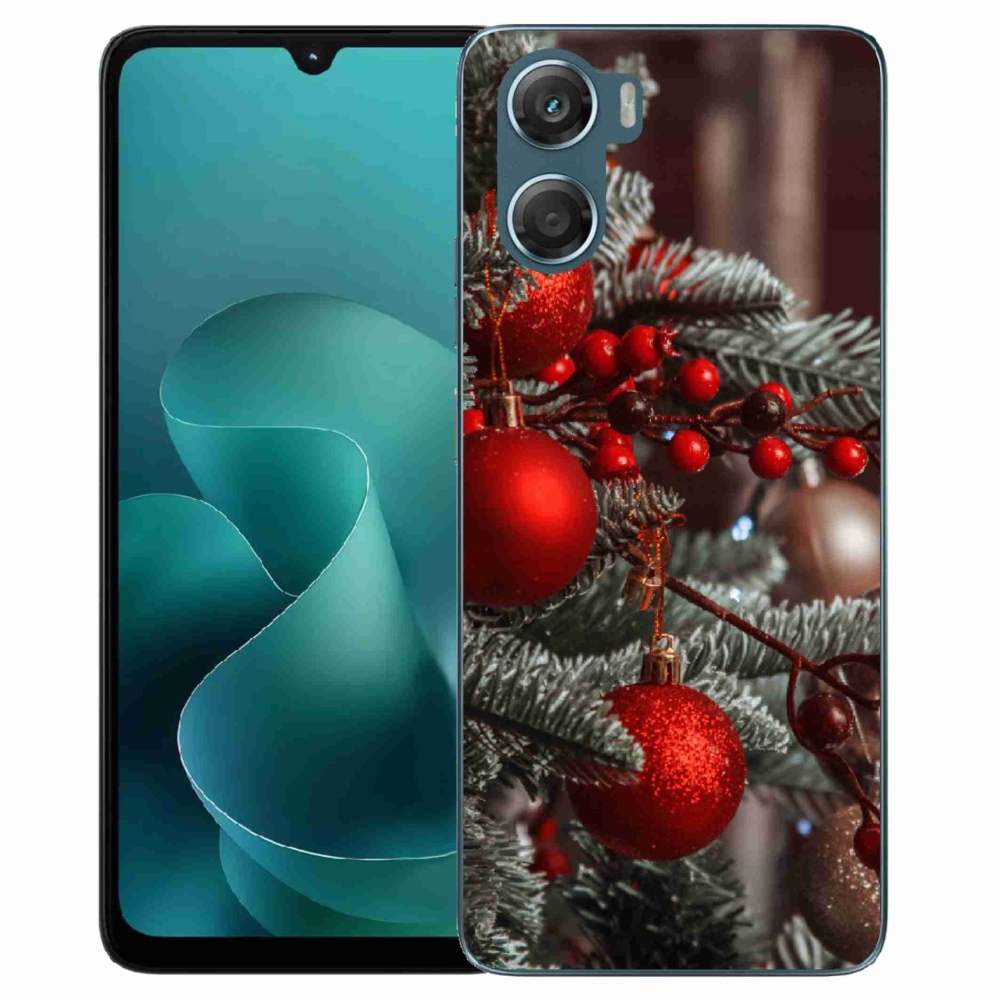 Zselés borítás mmCase a Motorola G06/G06 Power készülékhez - karácsonyi dekoráció 2