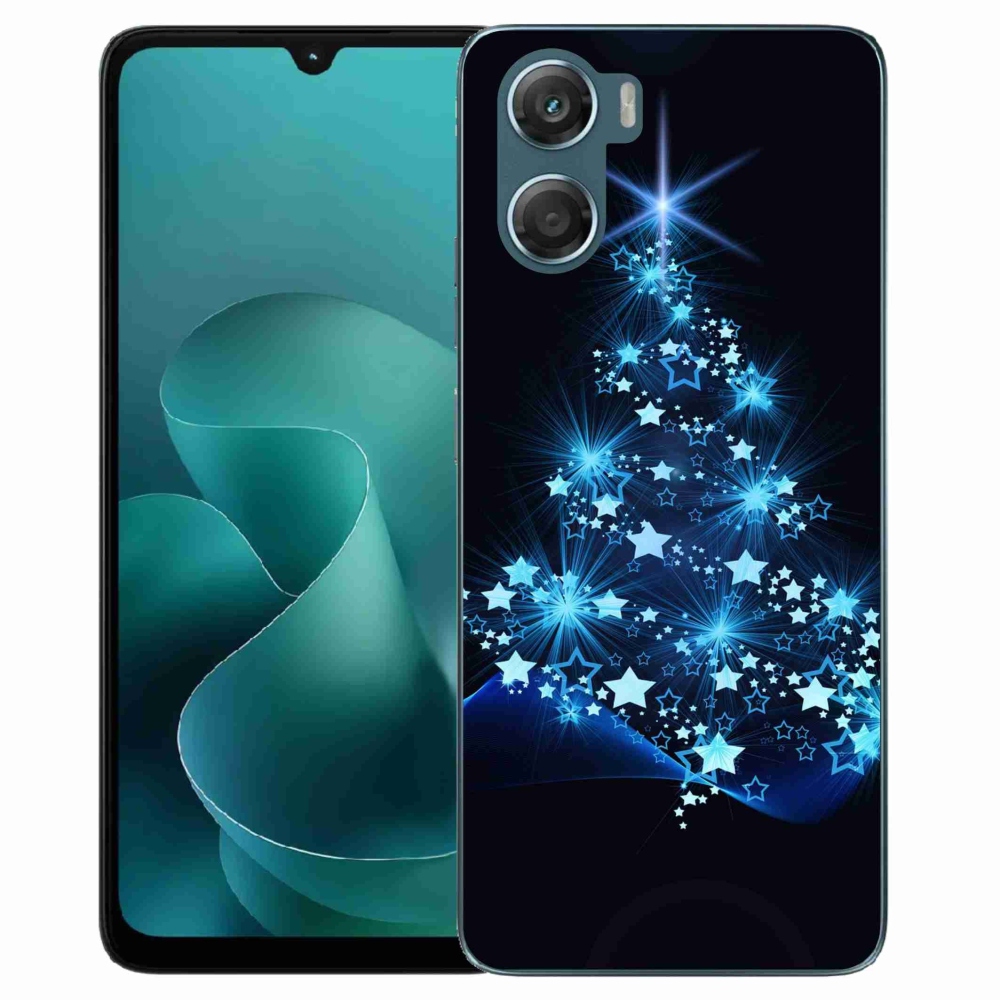 Zselés borítás mmCase a Motorola G06/G06 Power készülékhez - karácsonyfa