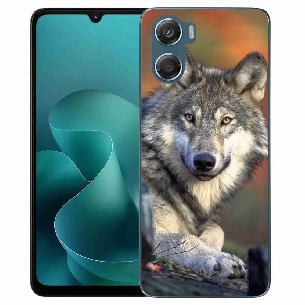 Zselés borítás mmCase a Motorola G06/G06 Power készülékhez - farkas