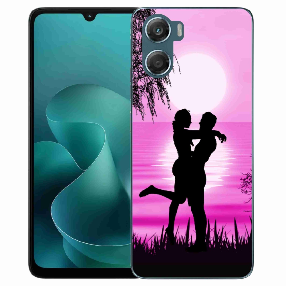Zselés borítás mmCase a Motorola G06/G06 Power készülékhez - naplemente