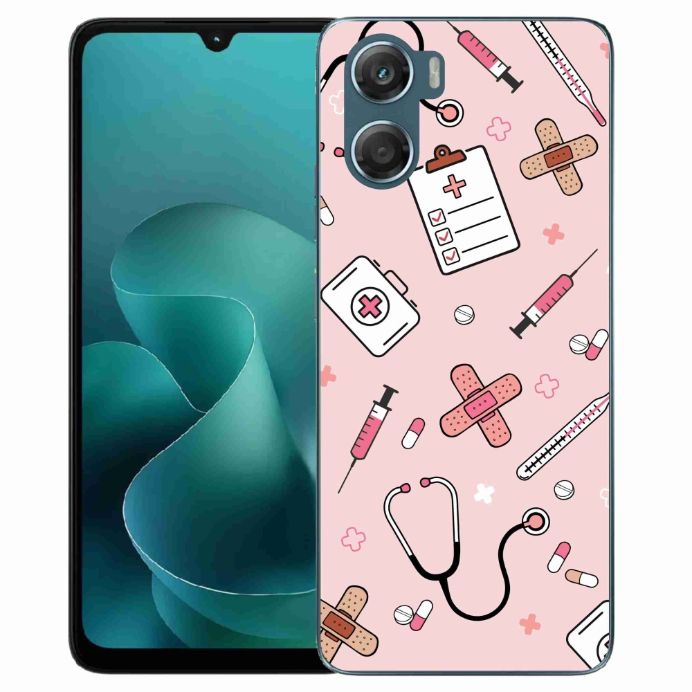 Zselés borítás mmCase a Motorola G06/G06 Power készülékhez - egészség 2