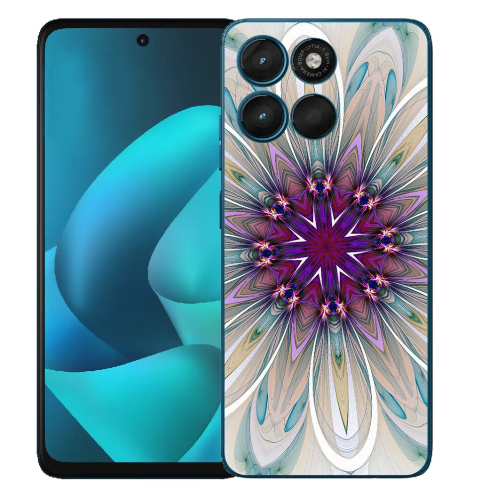 mmCase gél tok a Motorola Moto G57 Power-hez – absztrakt 10
