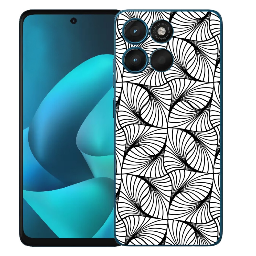 mmCase gél tok a Motorola Moto G57 Power-hez – absztrakt 11