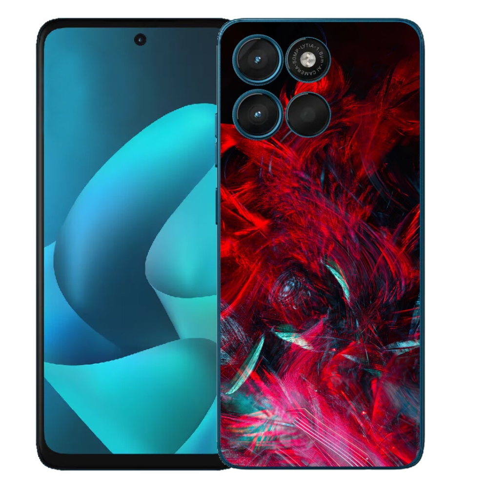mmCase gél tok a Motorola Moto G57 Power-hez – absztrakt 16