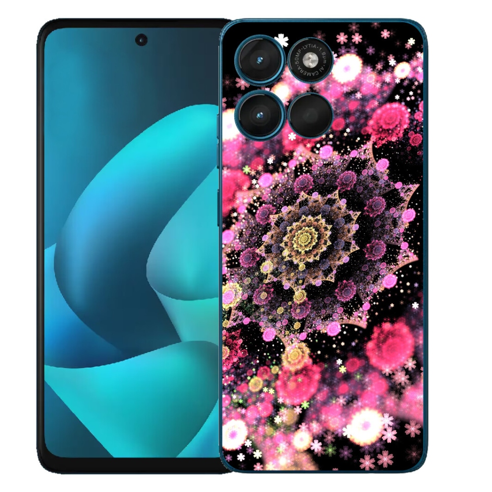 mmCase gél tok a Motorola Moto G57 Power-hez – absztrakt 21