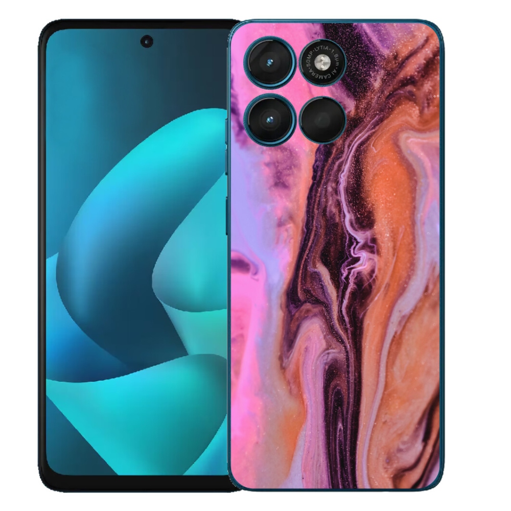 mmCase gél tok a Motorola Moto G57 Power-hez – absztrakt 26