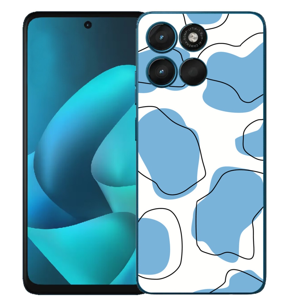 mmCase gél tok a Motorola Moto G57 Power-hez – absztrakt 28