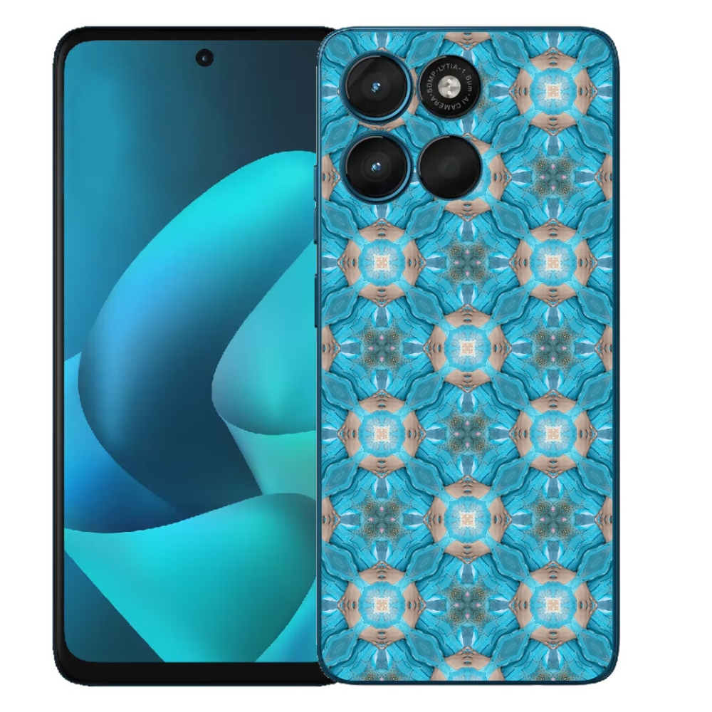 mmCase gél tok a Motorola Moto G57 Power-hez – absztrakt motívum 12