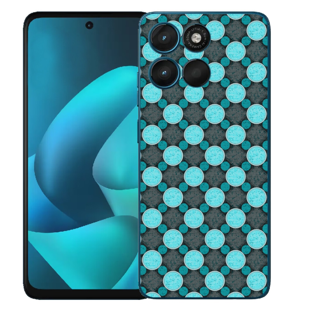mmCase gél tok a Motorola Moto G57 Power-hez – absztrakt motívum 14
