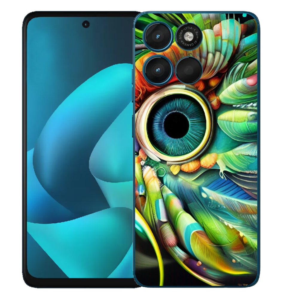 mmCase gél tok a Motorola Moto G57 Power-hez – absztrakt motívum 18