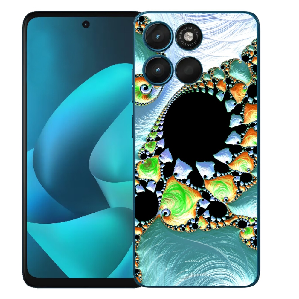 mmCase gélhuzat a Motorola Moto G57 Power-hez – absztrakt motívum 21
