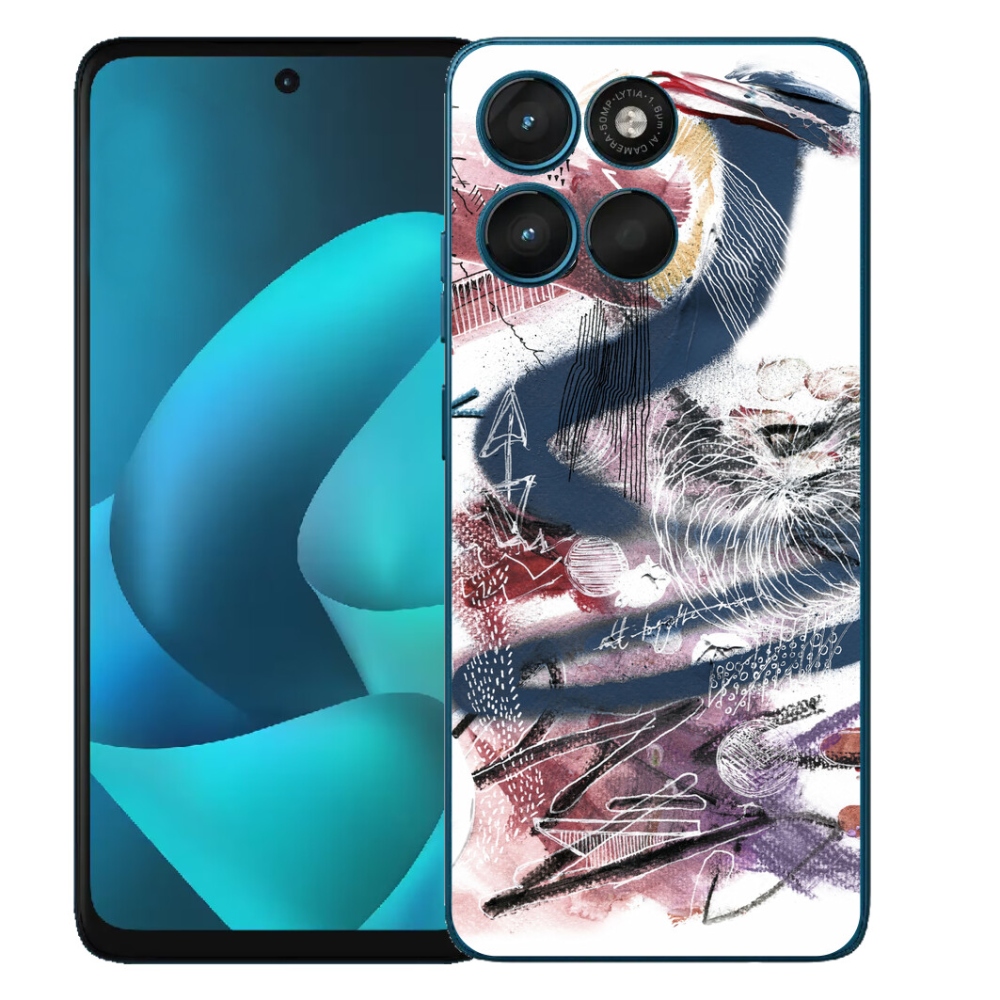 mmCase géltok a Motorola Moto G57 Powerhez – absztrakt motívum 28