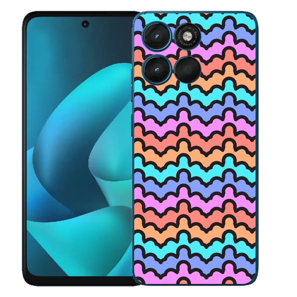 mmCase gélhuzat a Motorola Moto G57 Power-hez – absztrakt motívum 30