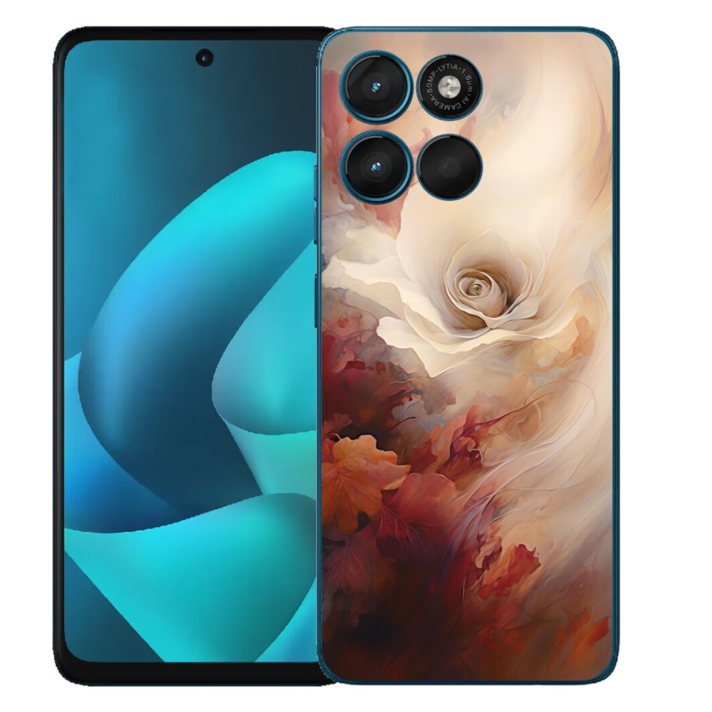 mmCase gélhuzat a Motorola Moto G57 Power-hez – absztrakt motívum 9