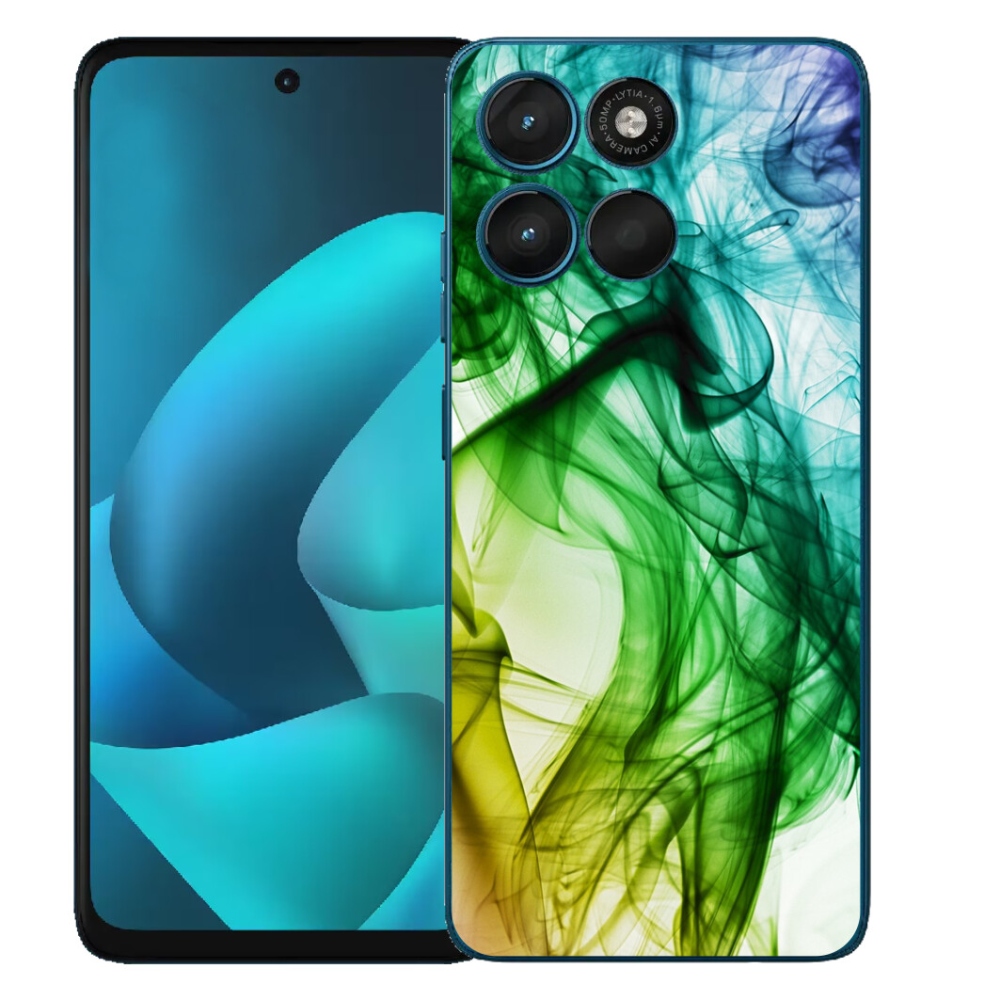 mmCase gél tok a Motorola Moto G57 Power-hez – absztrakt minta 3