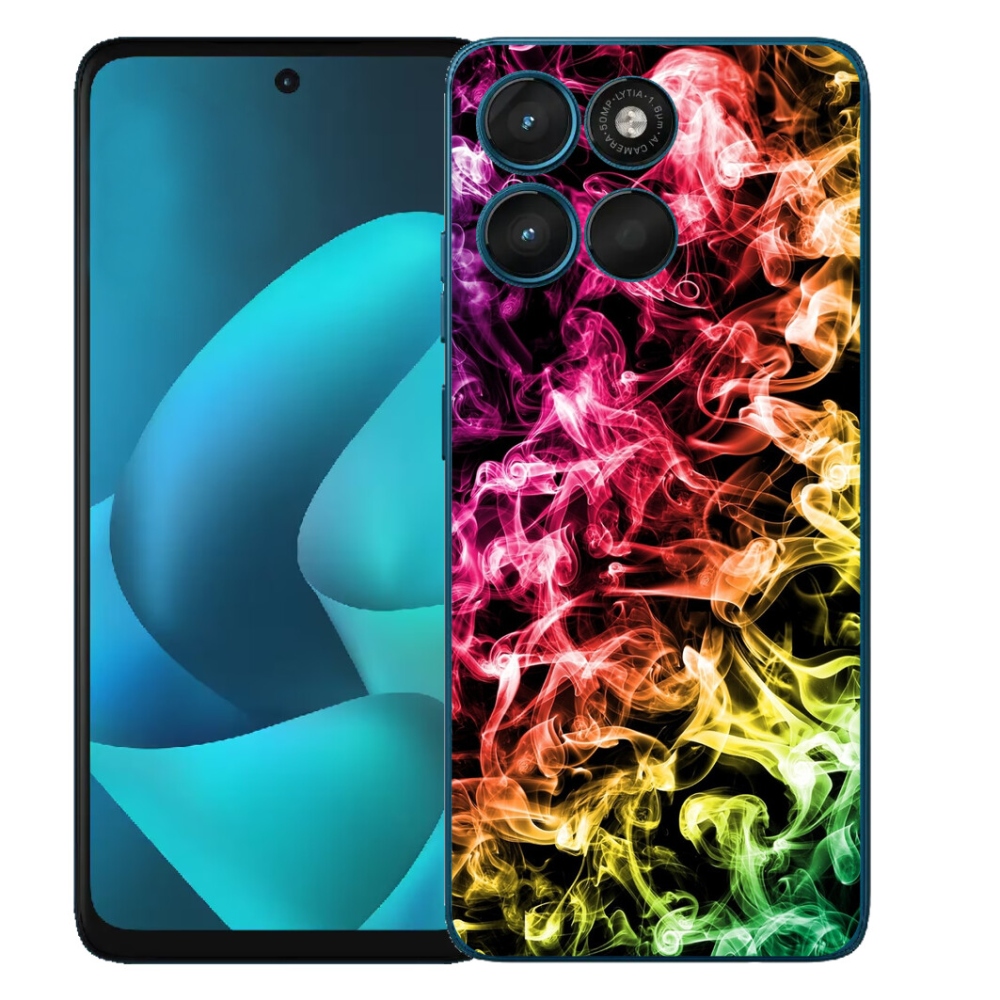 mmCase gél tok a Motorola Moto G57 Power-hez – absztrakt minta 6
