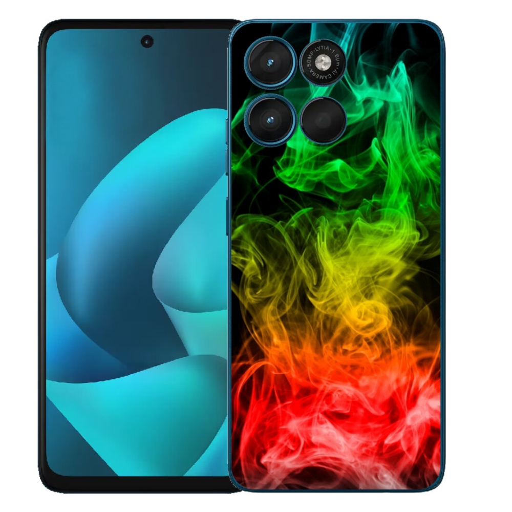 mmCase gél tok a Motorola Moto G57 Power-hez – absztrakt minta 7