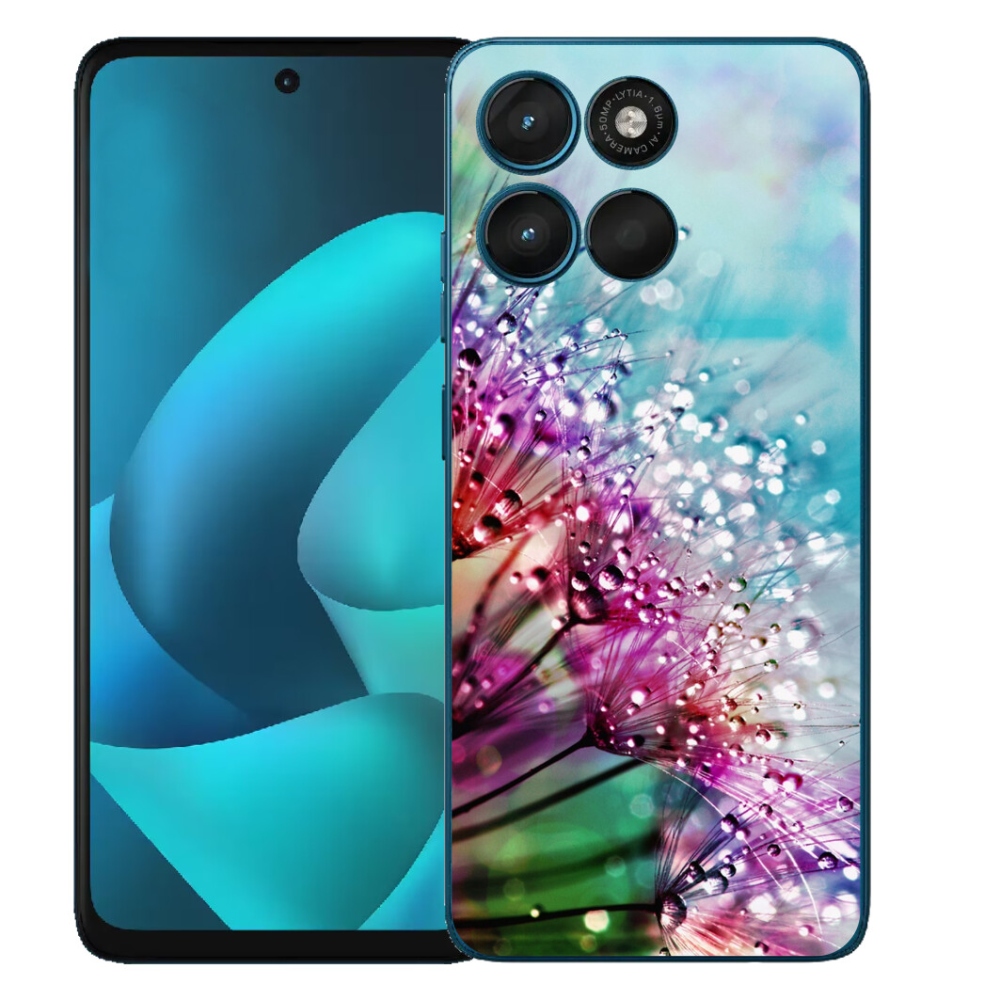 mmCase gél tok a Motorola Moto G57 Power-hez – színes virágok