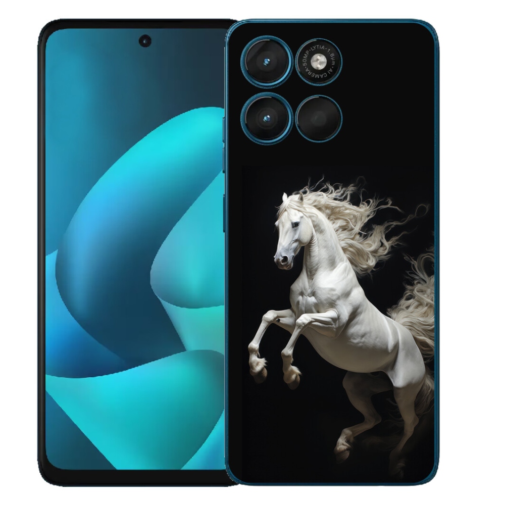 mmCase géltok a Motorola Moto G57 Power-hez – fehér ló 4