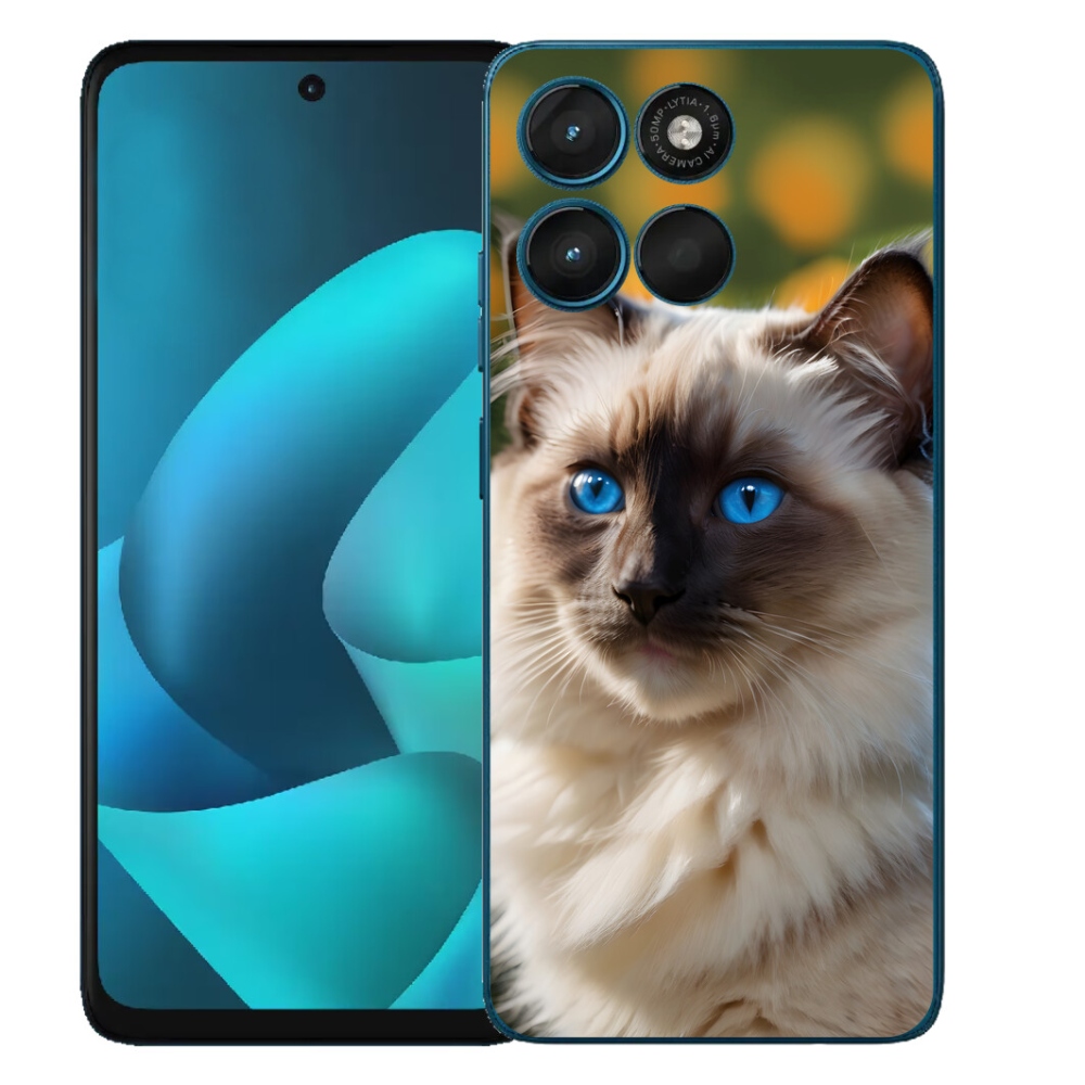 mmCase géltok a Motorola Moto G57 Powerhez – fehér ragdoll
