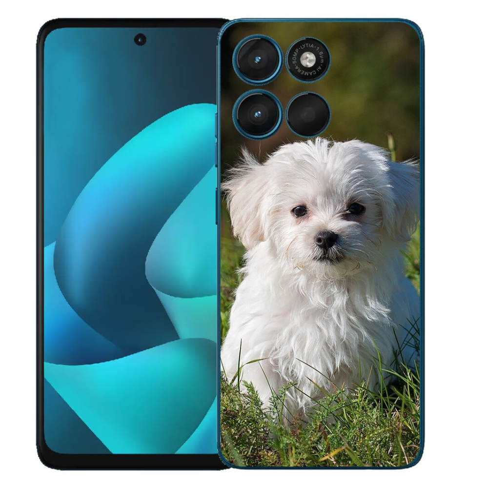 mmCase gélhuzat a Motorola Moto G57 Power-hez – bichon frisé