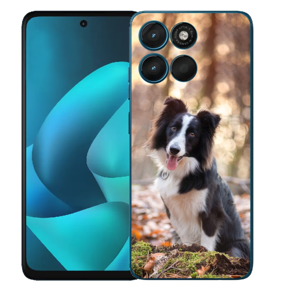 mmCase gél tok a Motorola Moto G57 Power-hez – border collie 1