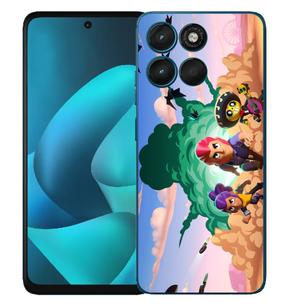 mmCase gél tok a Motorola Moto G57 Power-hez – Brawl Stars