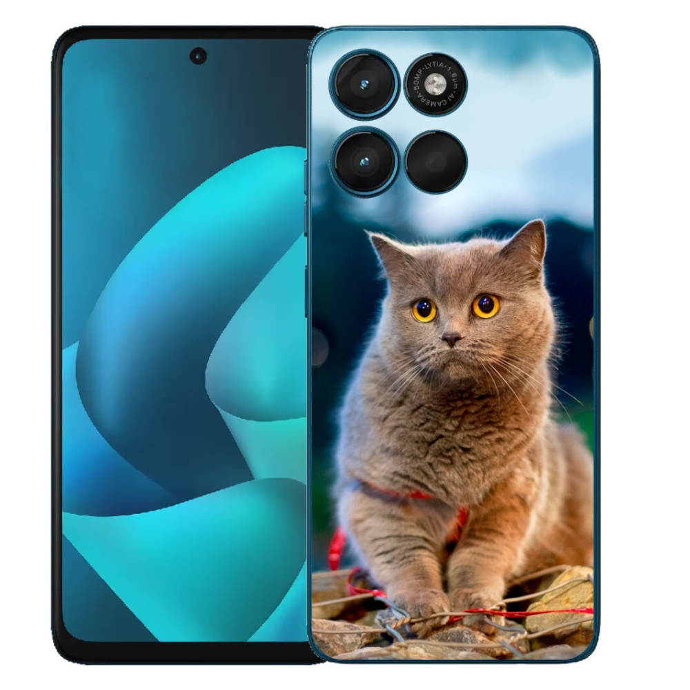 mmCase gél tok a Motorola Moto G57 Power-hez – brit kék 2