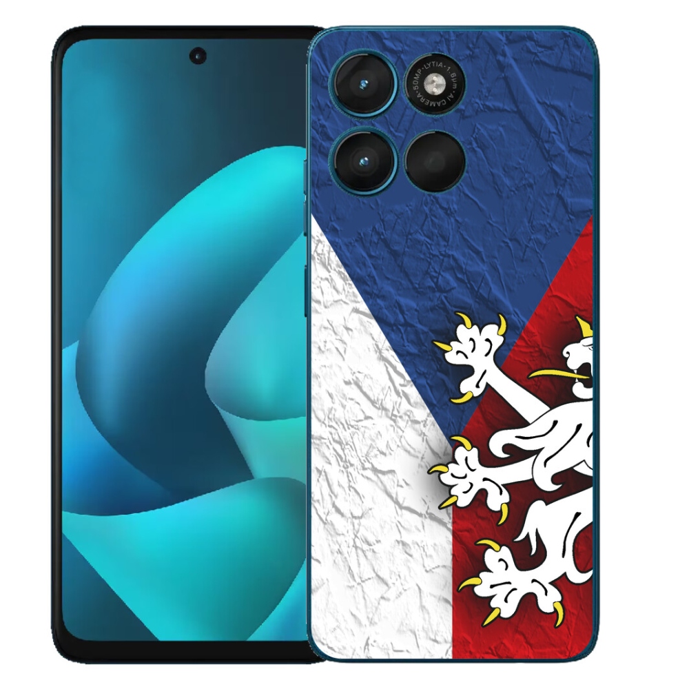 mmCase géltok a Motorola Moto G57 Power-hez – cseh zászló 1