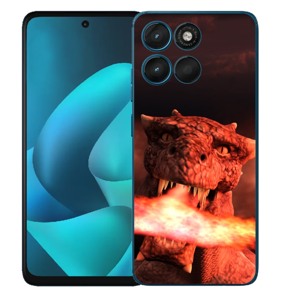 mmCase gél tok a Motorola Moto G57 Power-hez – sárkány