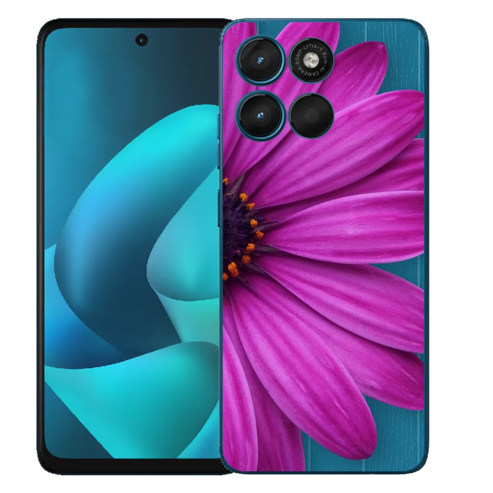 mmCase géltok a Motorola Moto G57 Powerhez – lila margaréta