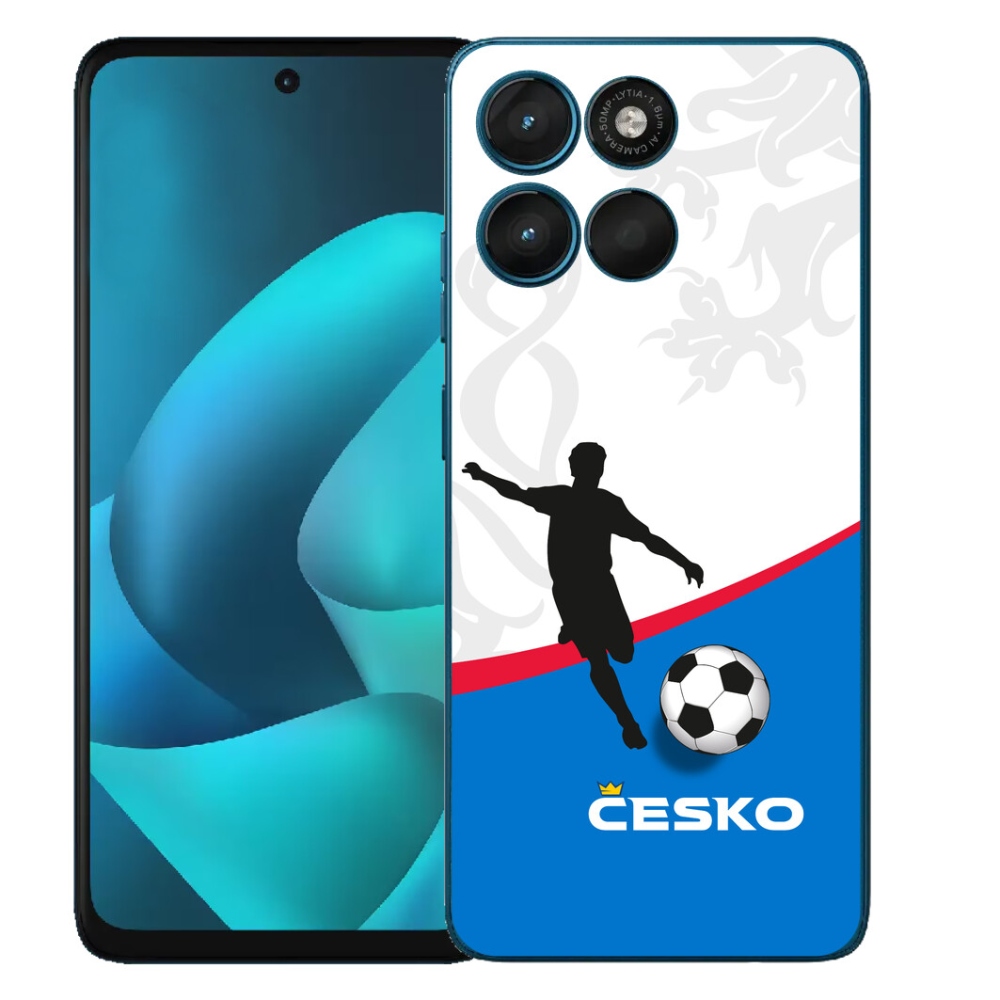 mmCase géltok a Motorola Moto G57 Power készülékhez – Cseh labdarúgó-válogatott 1