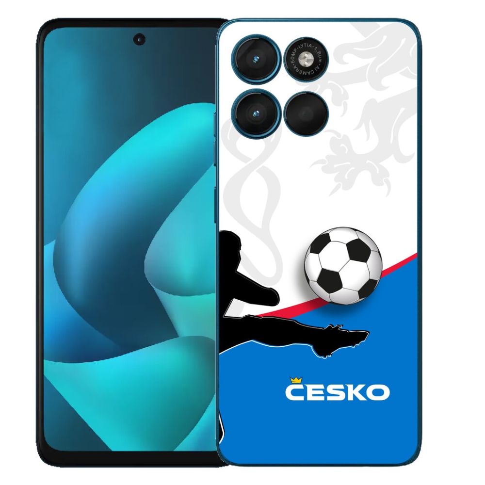 mmCase gél tok a Motorola Moto G57 Power-hez – Cseh labdarúgó-válogatott 3