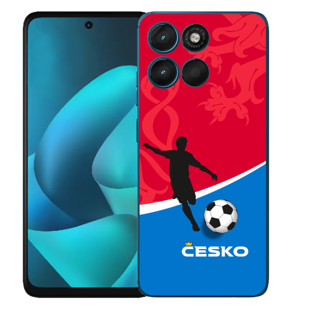 mmCase gél tok a Motorola Moto G57 Power-hez – Cseh labdarúgó-válogatott