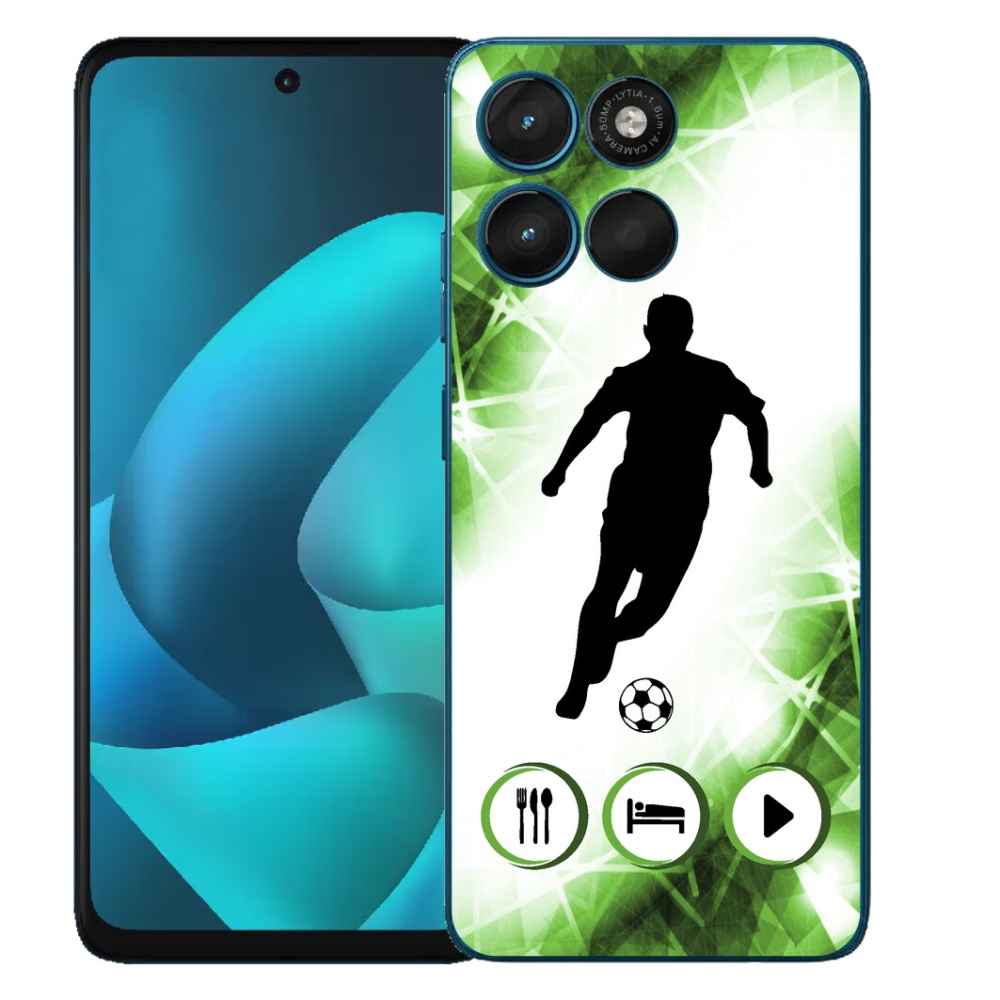 mmCase gélhuzat a Motorola Moto G57 Power-hez – futballista