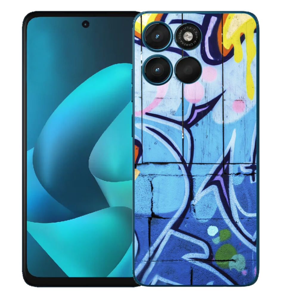 mmCase gél tok a Motorola Moto G57 Power-hez – graffiti