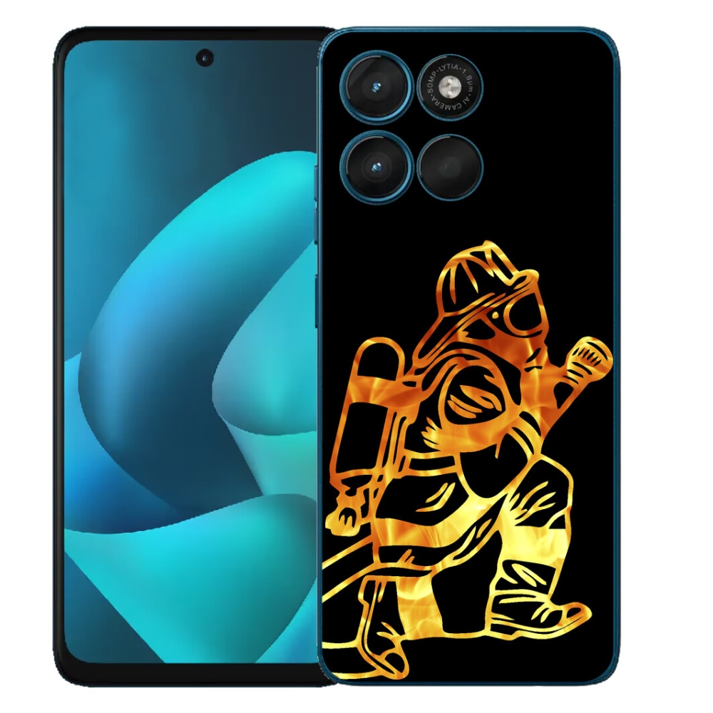 mmCase gél tok a Motorola Moto G57 Power-hez – tűzoltó 1