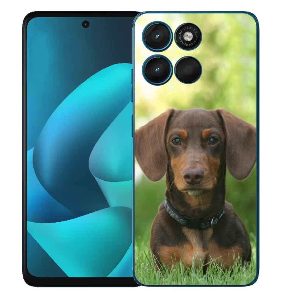 mmCase géltok a Motorola Moto G57 Power-hez – barna tacskó