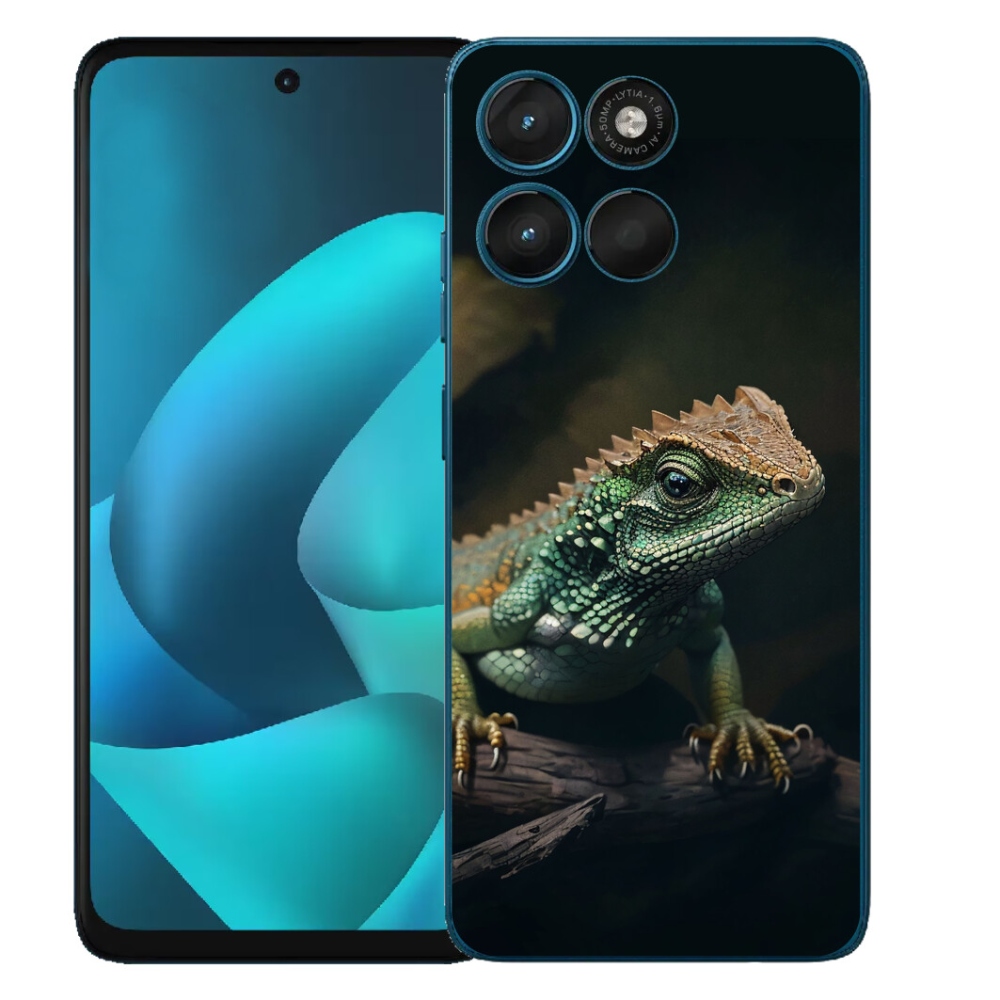 mmCase gélhuzat a Motorola Moto G57 Power-hez – gyík